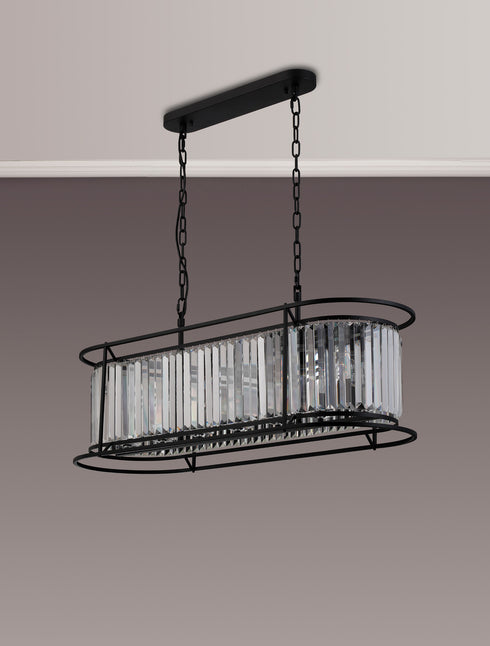 Mano Oval Pendant 7 Light