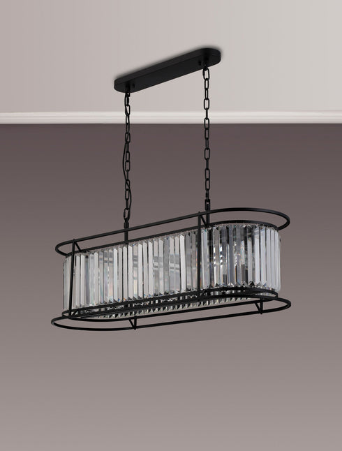 Mano Oval Pendant 7 Light
