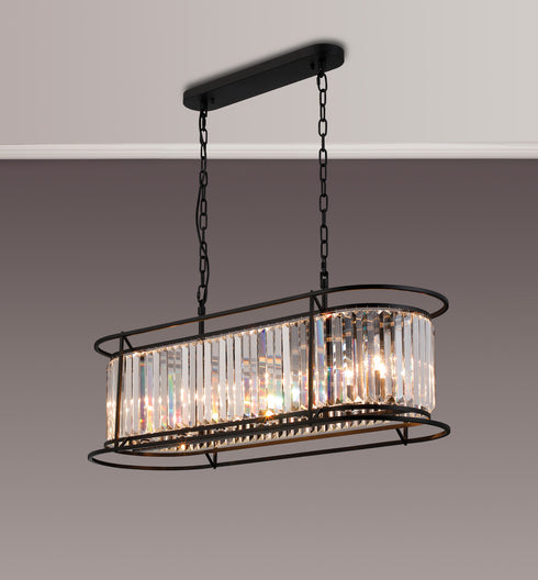 Mano Oval Pendant 7 Light