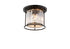 Mano Flush Ceiling 3 Light