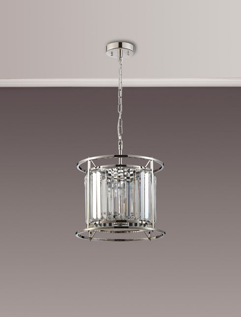 Mano Pendant / Semi Ceiling Convertible 3 Light