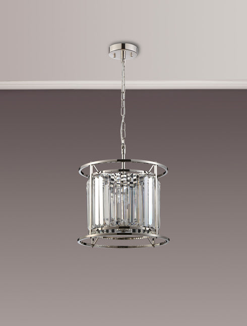 Mano Pendant / Semi Ceiling Convertible 3 Light