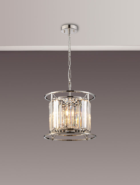 Mano Pendant / Semi Ceiling Convertible 3 Light