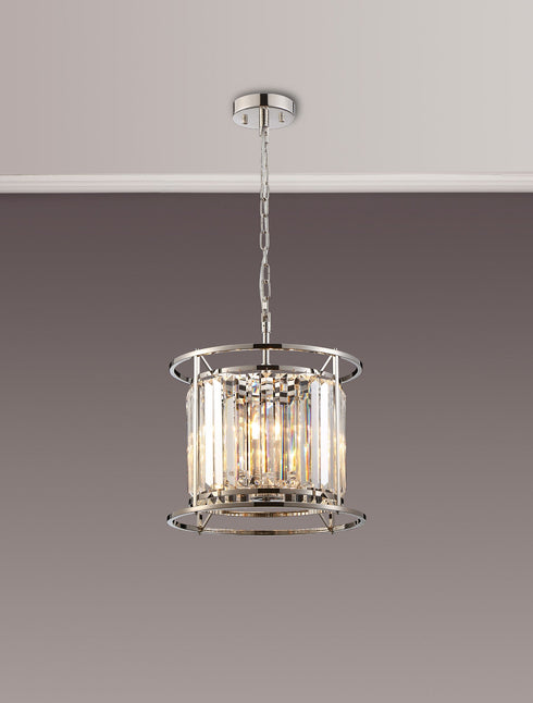 Mano Pendant / Semi Ceiling Convertible 3 Light