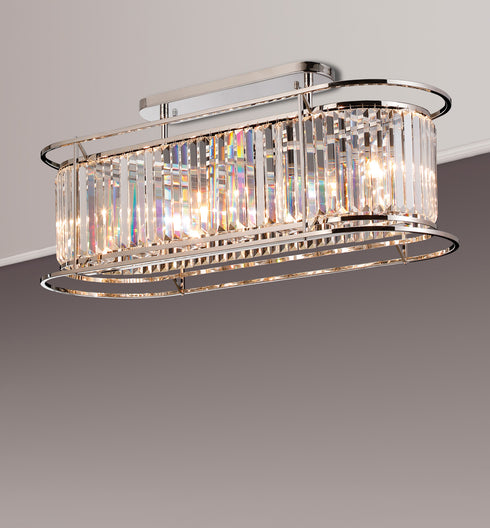 Mano Oval Pendant 7 Light