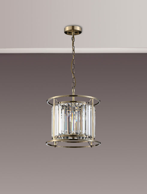Mano Pendant / Semi Ceiling Convertible 3 Light