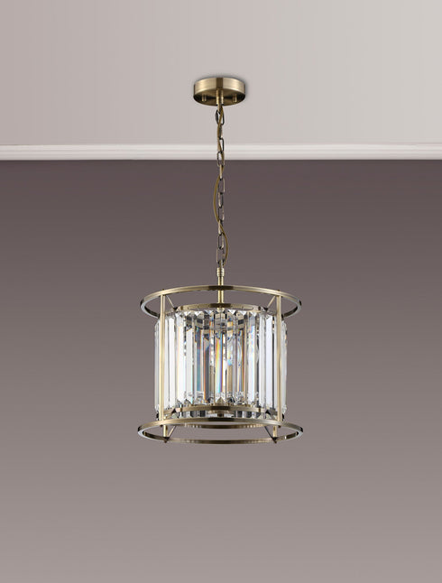 Mano Pendant / Semi Ceiling Convertible 3 Light