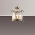 Mano Pendant / Semi Ceiling Convertible 3 Light