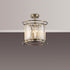 Mano Pendant / Semi Ceiling Convertible 3 Light