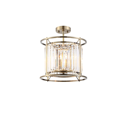 Mano Pendant / Semi Ceiling Convertible 3 Light