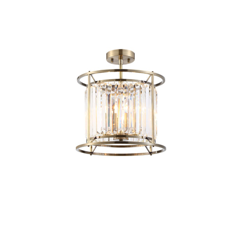 Mano Pendant / Semi Ceiling Convertible 3 Light
