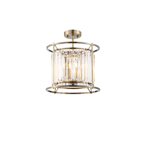 Mano Pendant / Semi Ceiling Convertible 3 Light