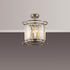 Mano Pendant / Semi Ceiling Convertible 3 Light