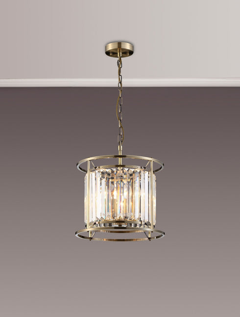 Mano Pendant / Semi Ceiling Convertible 3 Light
