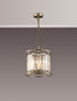 Mano Pendant / Semi Ceiling Convertible 3 Light