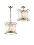 Mano Pendant / Semi Ceiling Convertible 3 Light