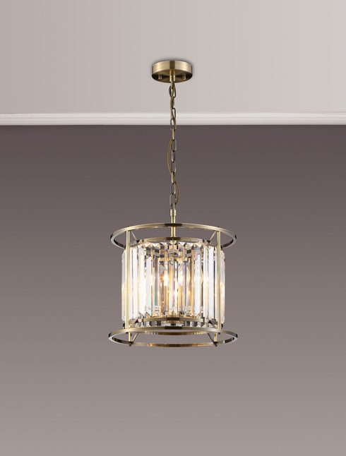 Mano Pendant / Semi Ceiling Convertible 3 Light