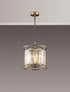 Mano Pendant / Semi Ceiling Convertible 3 Light