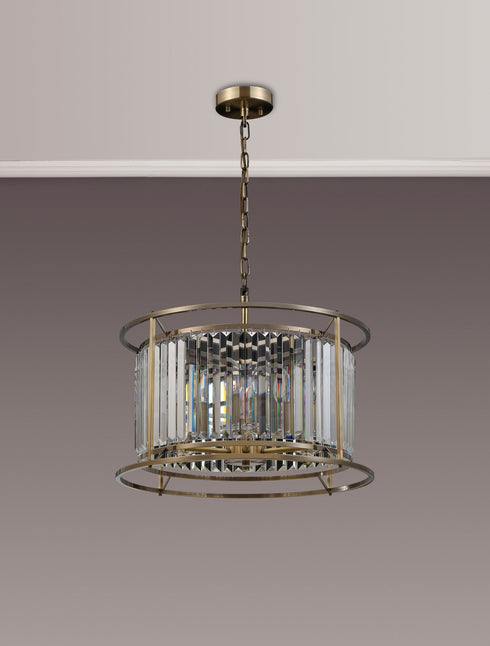 Mano Pendant / Semi Ceiling Convertible 6 Light