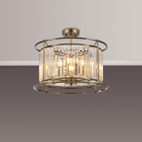 Mano Pendant / Semi Ceiling Convertible 6 Light