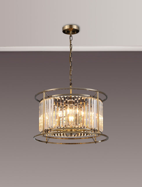 Mano Pendant / Semi Ceiling Convertible 6 Light