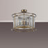 Mano Pendant / Semi Ceiling Convertible 6 Light