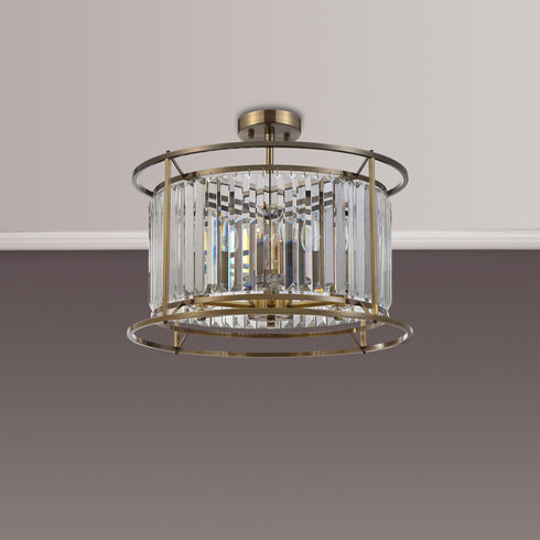 Mano Pendant / Semi Ceiling Convertible 6 Light