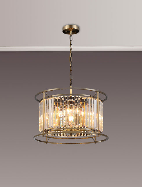 Mano Pendant / Semi Ceiling Convertible 6 Light