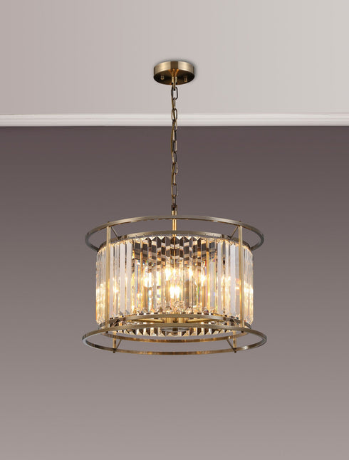 Mano Pendant / Semi Ceiling Convertible 6 Light