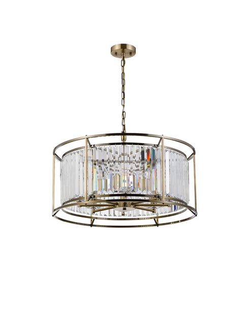 Mano Pendant / Semi Ceiling Convertible 8 Light