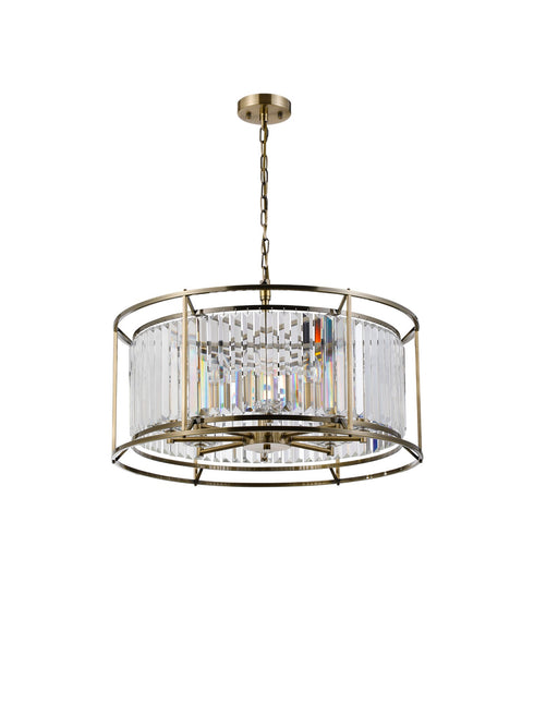 Mano Pendant / Semi Ceiling Convertible 8 Light