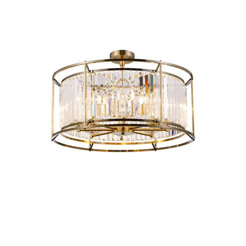 Mano Pendant / Semi Ceiling Convertible 8 Light