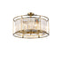 Mano Pendant / Semi Ceiling Convertible 8 Light