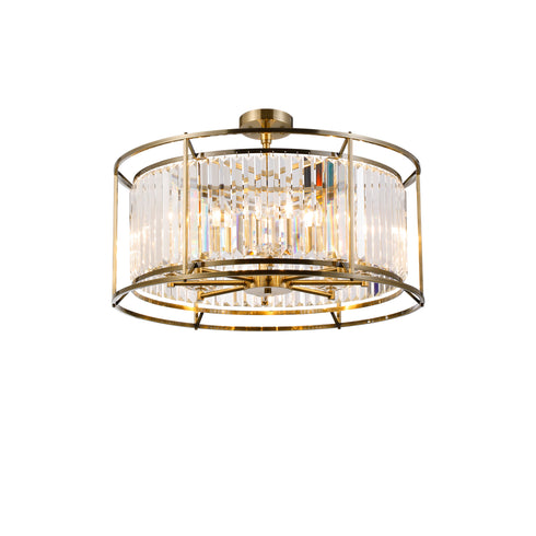 Mano Pendant / Semi Ceiling Convertible 8 Light