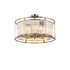 Mano Pendant / Semi Ceiling Convertible 8 Light