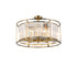 Mano Pendant / Semi Ceiling Convertible 8 Light