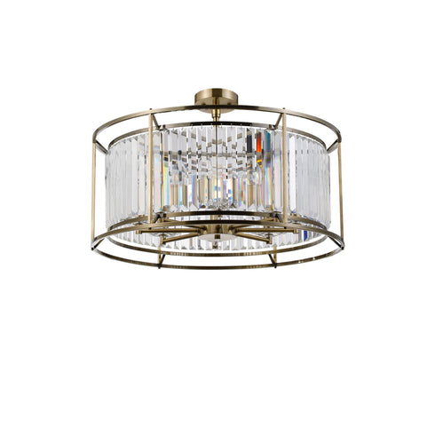 Mano Pendant / Semi Ceiling Convertible 8 Light