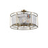 Mano Pendant / Semi Ceiling Convertible 8 Light