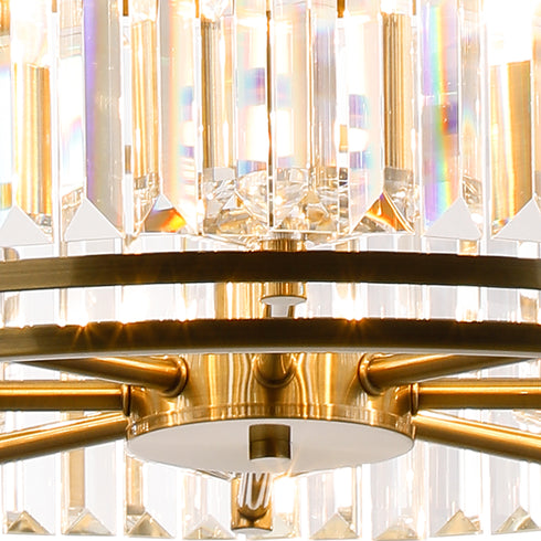 Mano Pendant / Semi Ceiling Convertible 8 Light