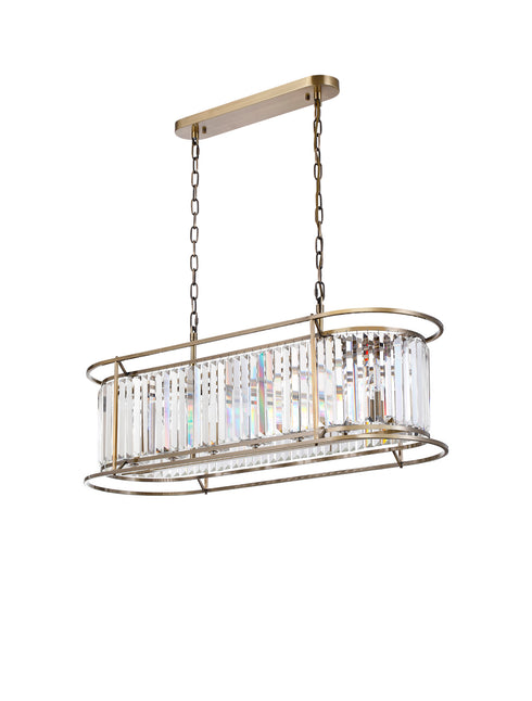 Mano Oval Pendant 7 Light