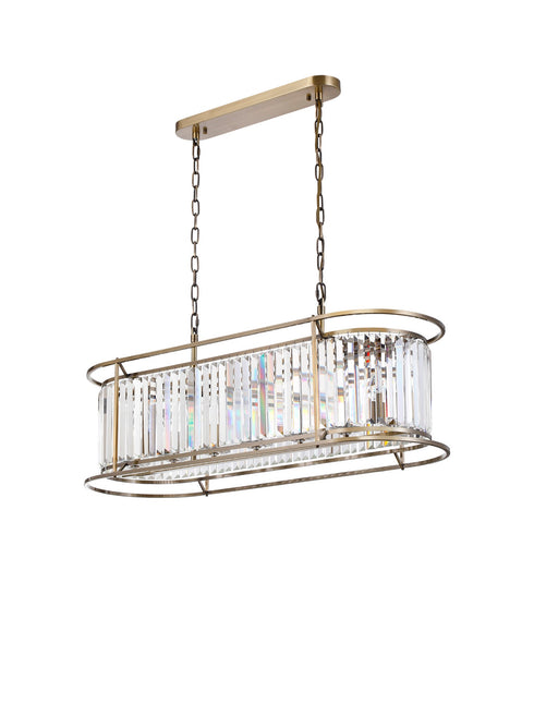 Mano Oval Pendant 7 Light