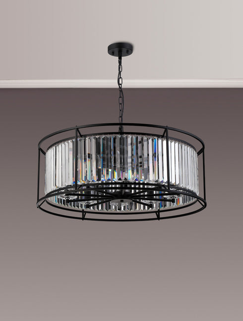Mano Pendant / Semi Ceiling Convertible 10 Light