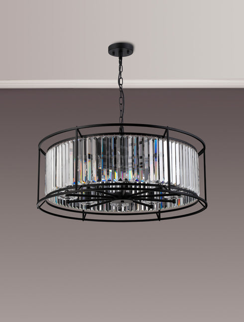 Mano Pendant / Semi Ceiling Convertible 10 Light