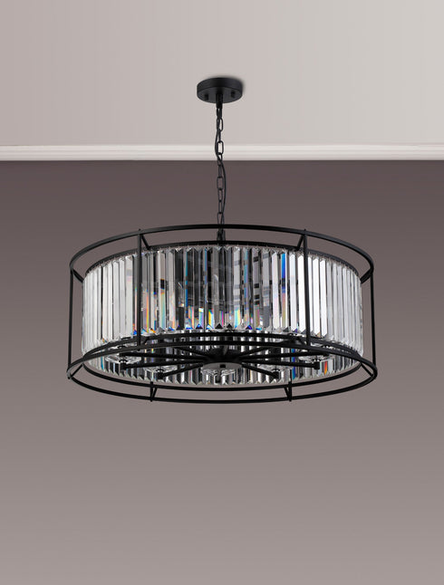 Mano Pendant / Semi Ceiling Convertible 10 Light