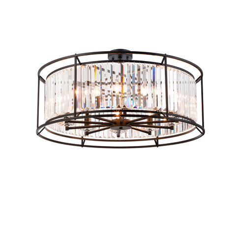 Mano Pendant / Semi Ceiling Convertible 10 Light