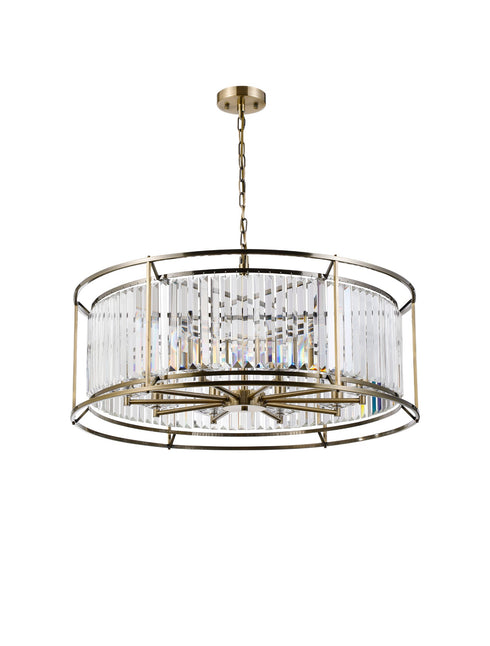 Mano Pendant / Semi Ceiling Convertible 10 Light