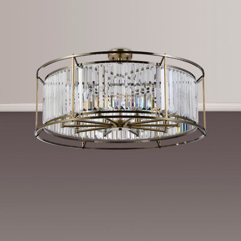 Mano Pendant / Semi Ceiling Convertible 10 Light