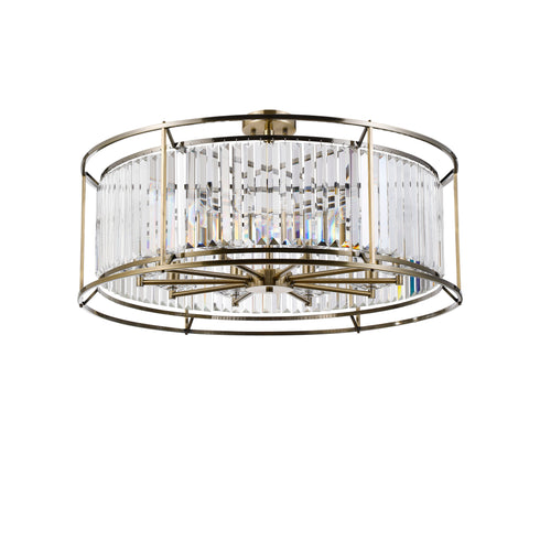 Mano Pendant / Semi Ceiling Convertible 10 Light