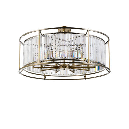 Mano Pendant / Semi Ceiling Convertible 10 Light