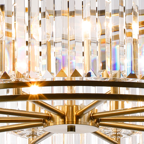 Mano Pendant / Semi Ceiling Convertible 10 Light